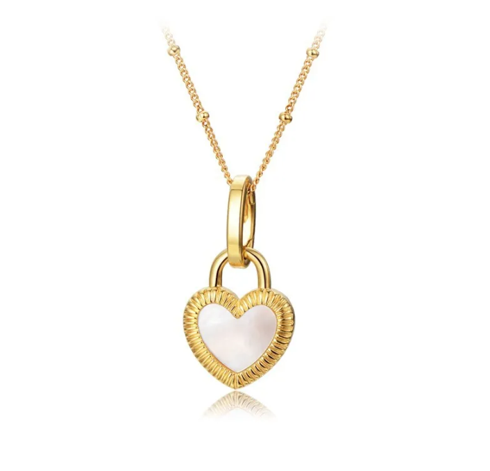 Collar Doble Vista Corazones