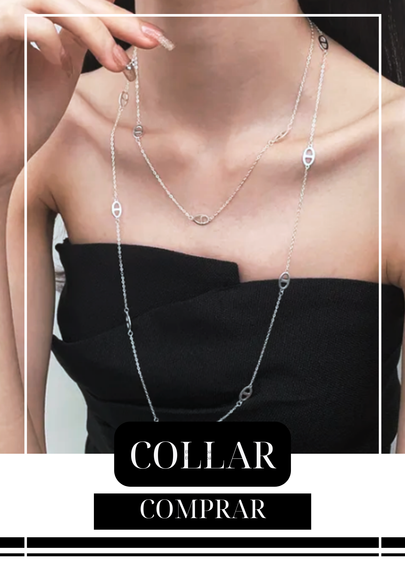 Collar H Farand Plateado