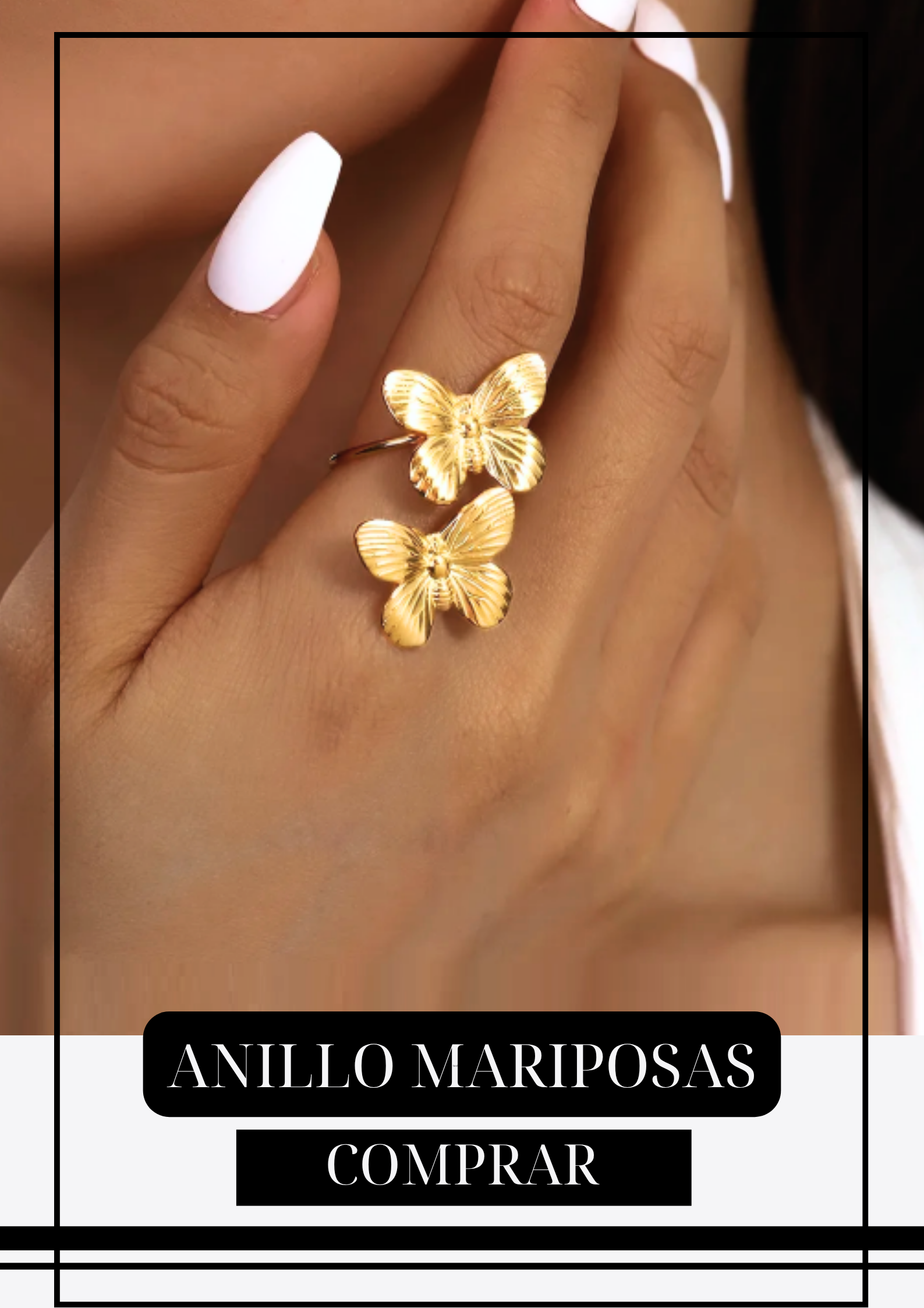 Anillo Libertad Dorado