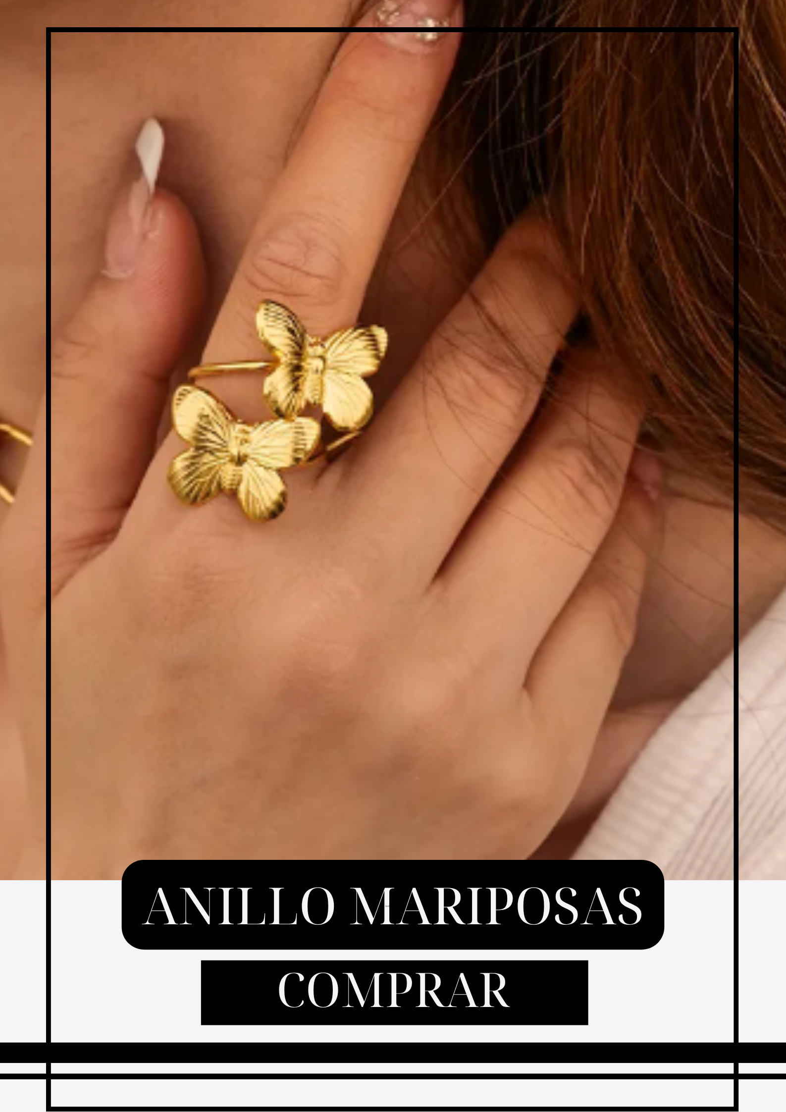 Anillo Libertad Dorado