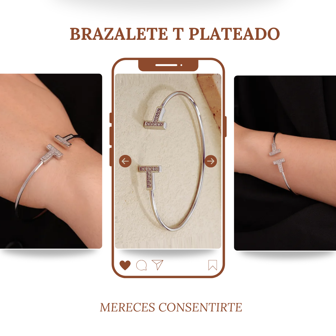 Brazalete T Plata