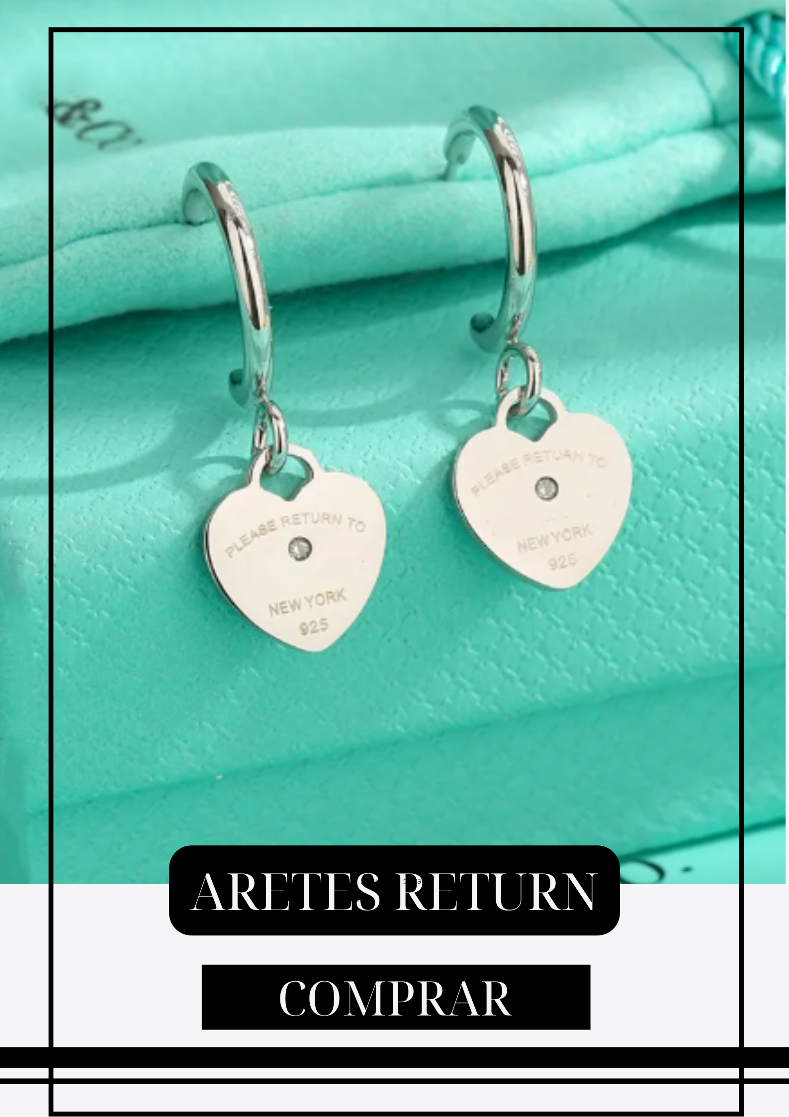 Aretes Return Colgantes