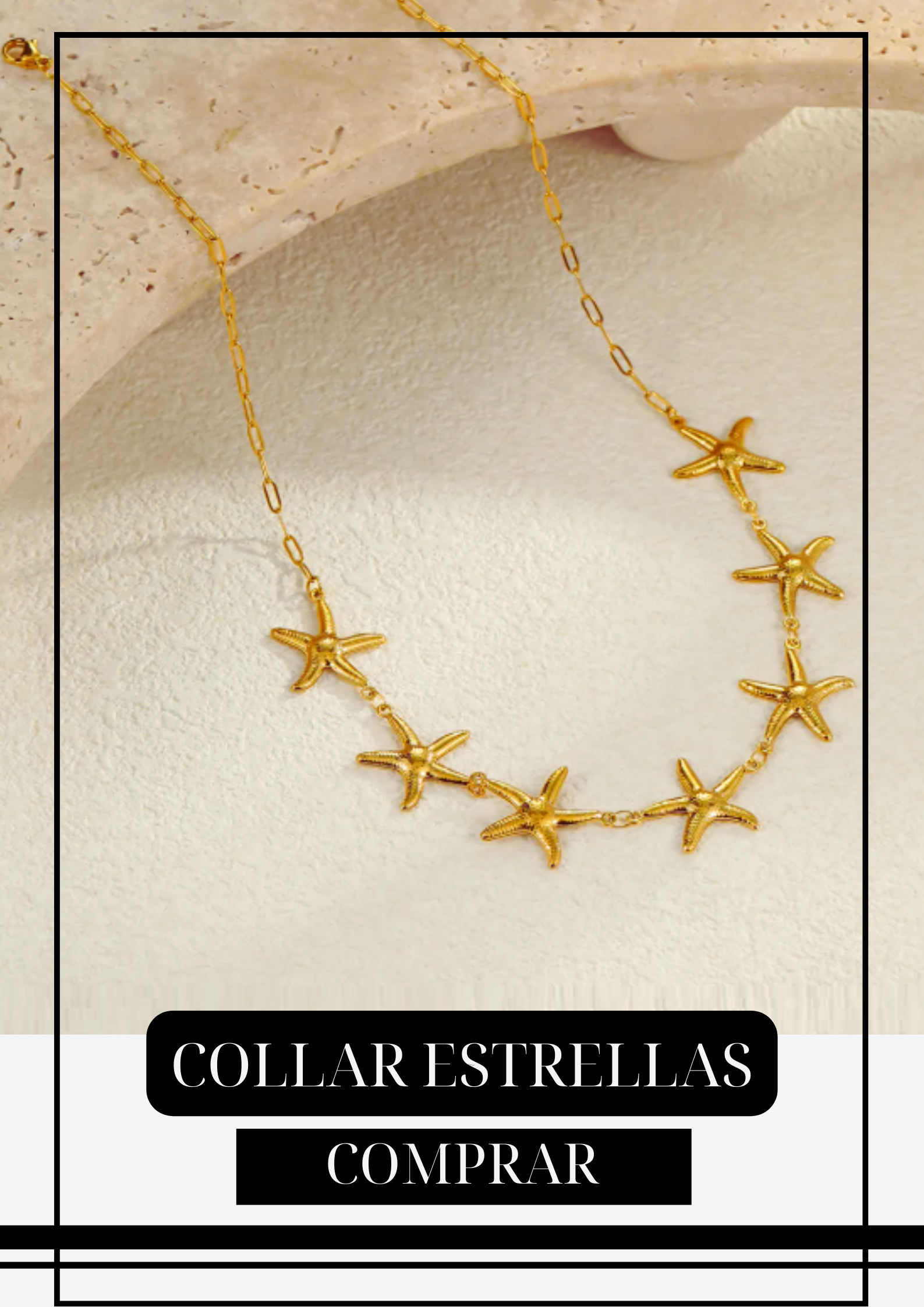 Collar Mar Estrellas