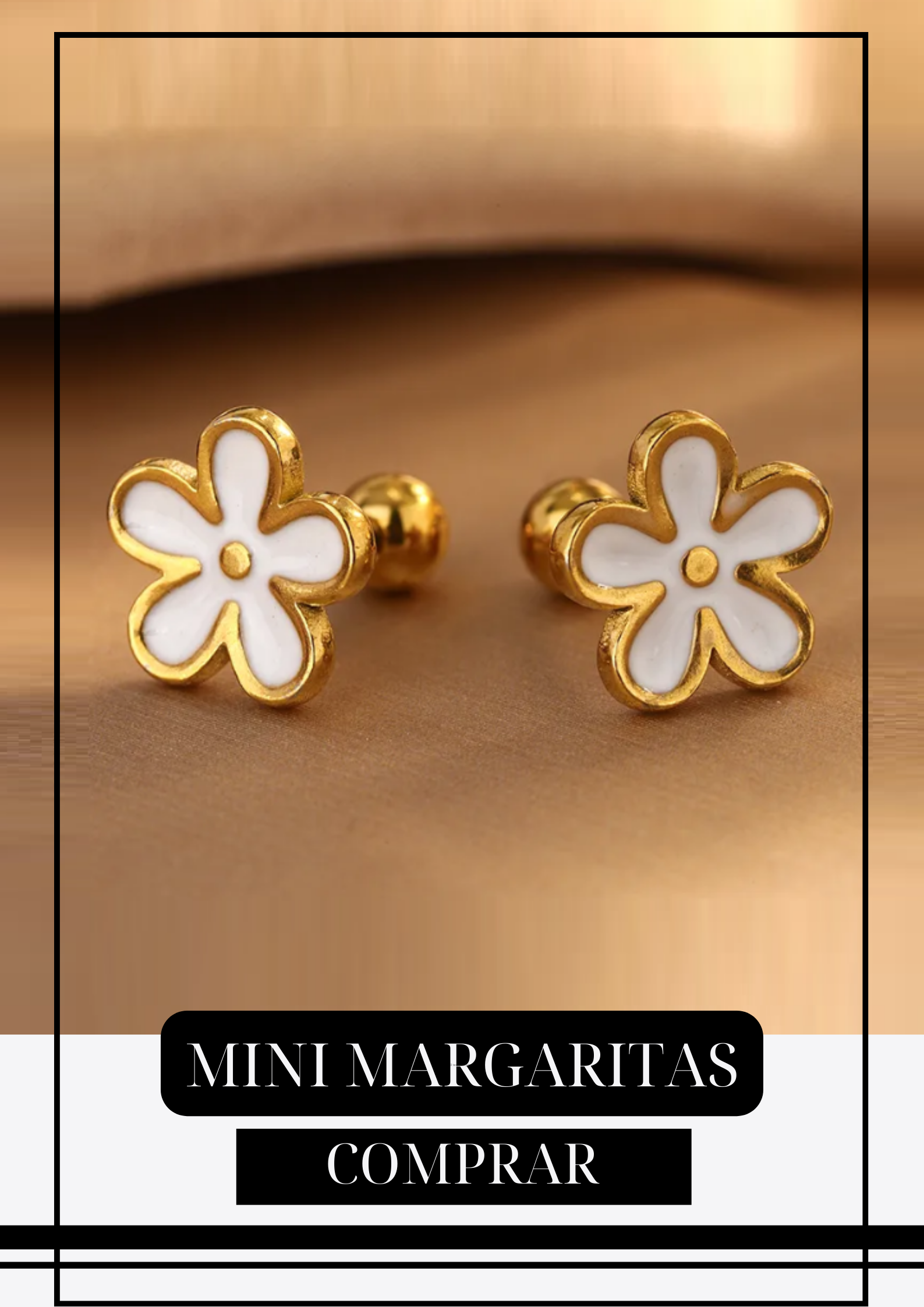 Aretes Mini Margaritas