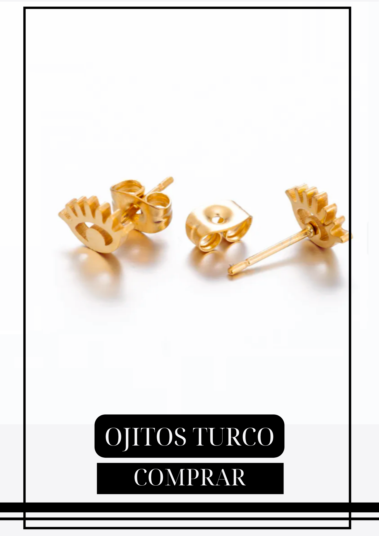 Aretes Ojitos Turcos