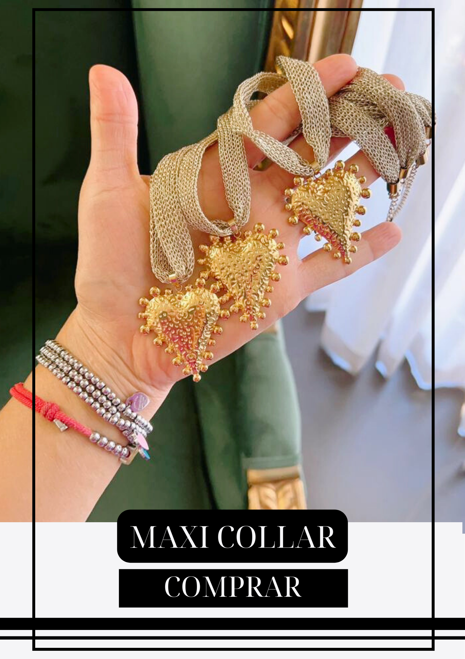 Collar Maxi Corazón Lock