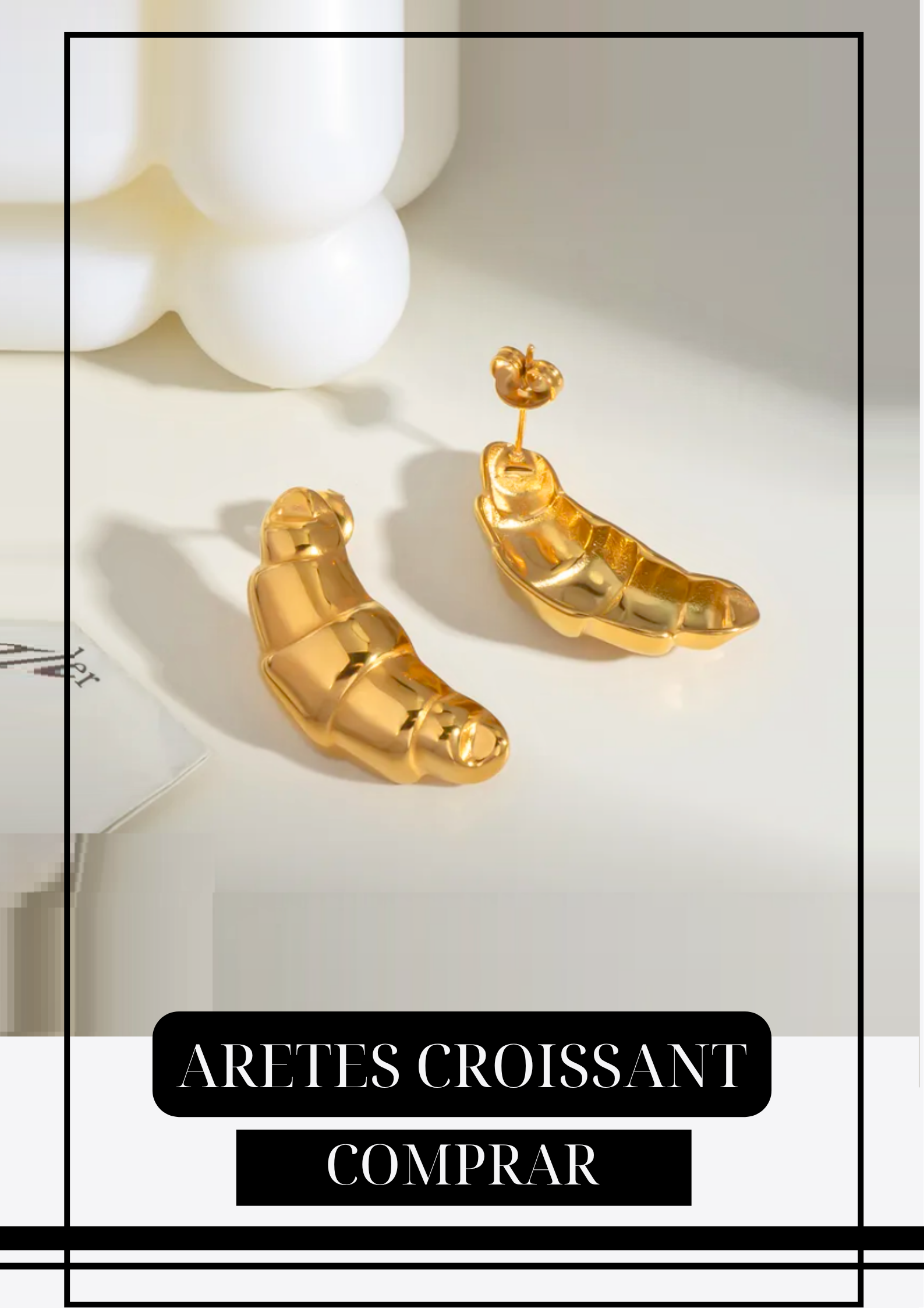 Aretes Maxi Croissant