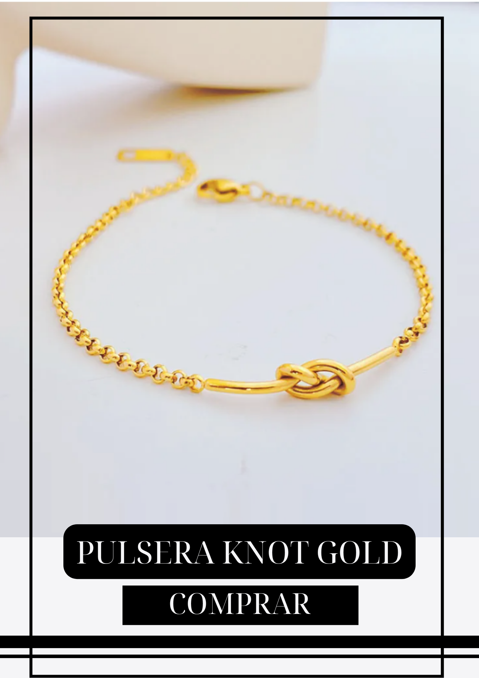 Pulsera Knot Gold