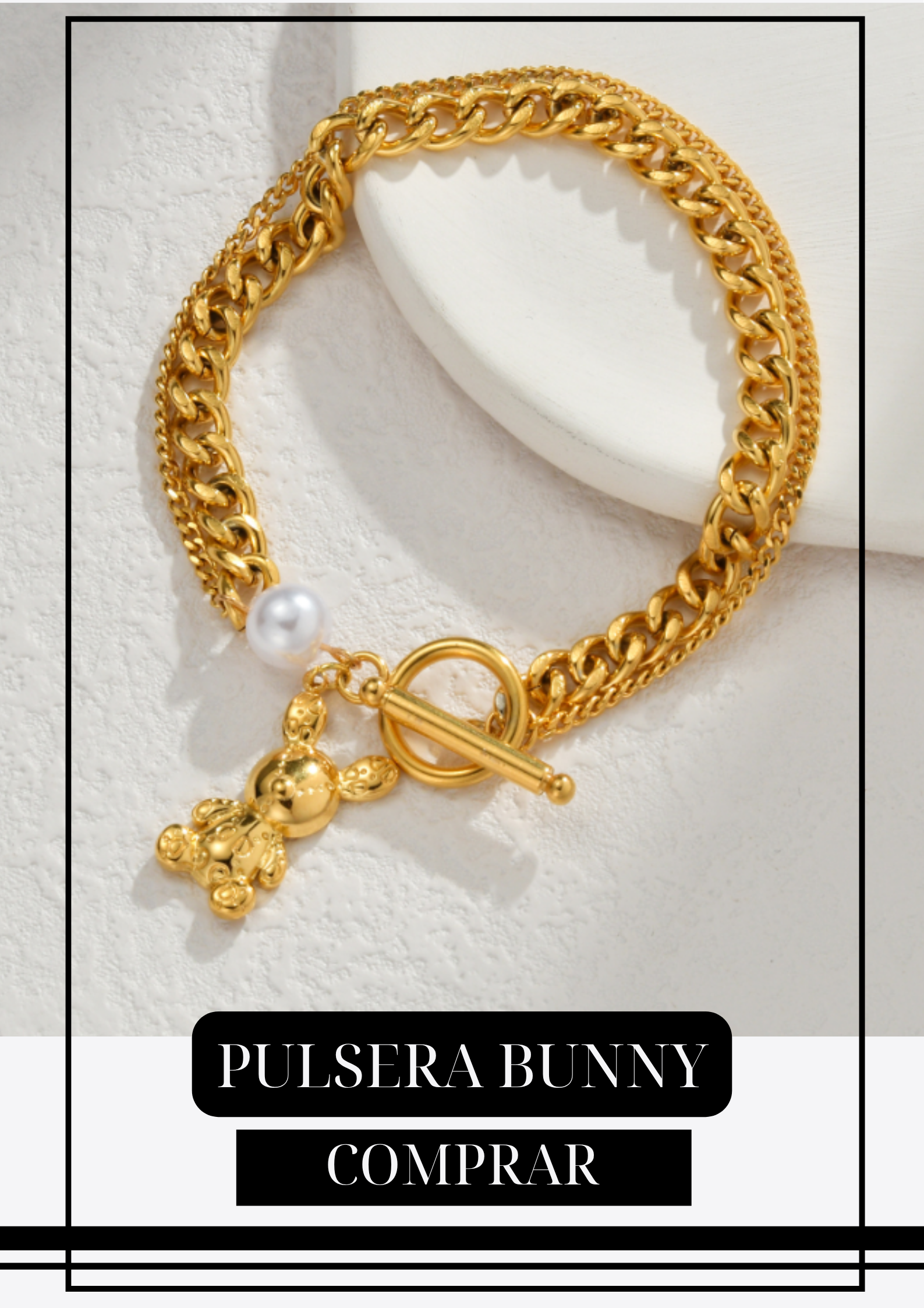 Pulsera Doble Bunny