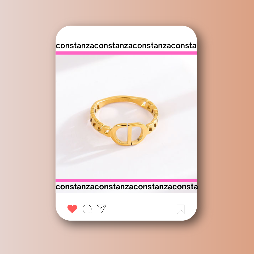 Anillo CD Talla 6