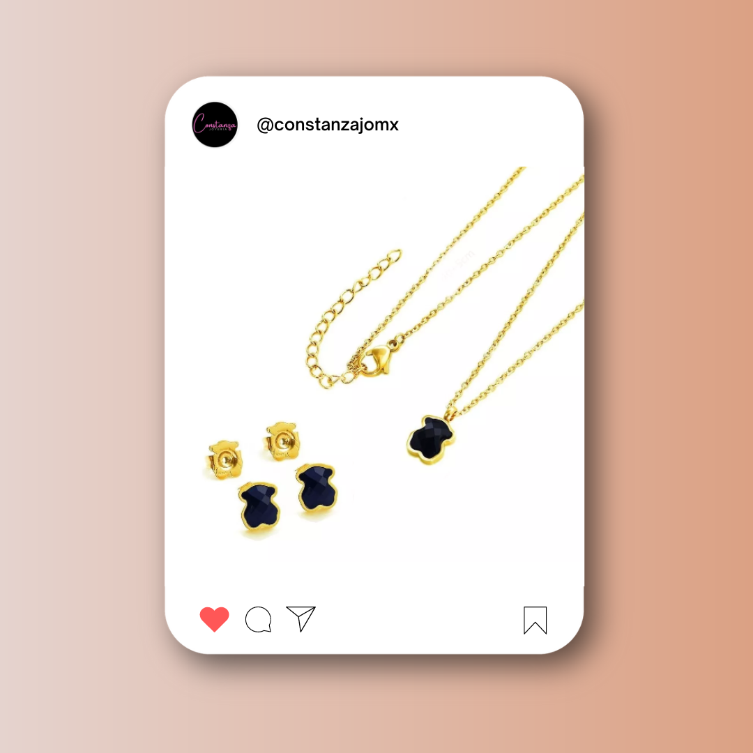 SET: Mini Ositos U Rock Dorado