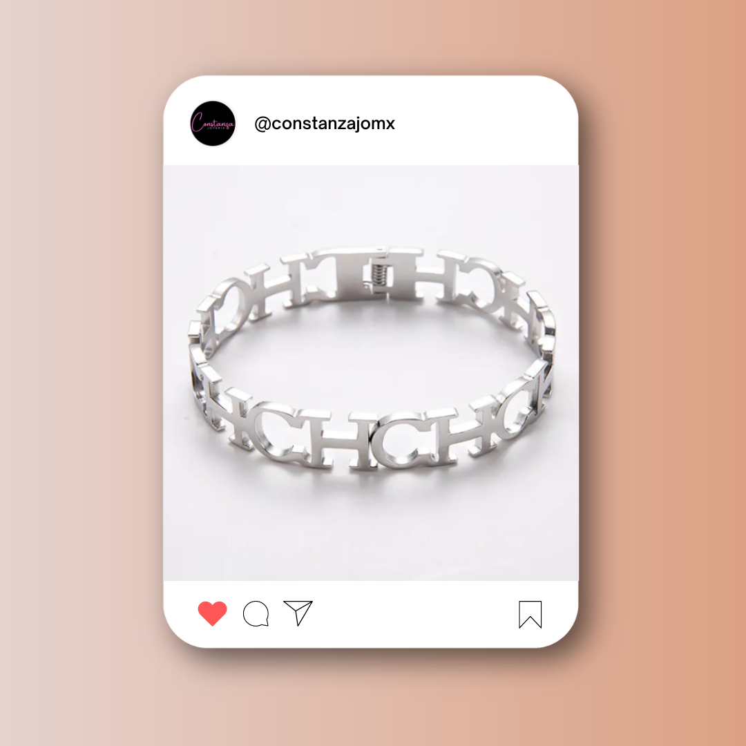 Brazalete CH Plata