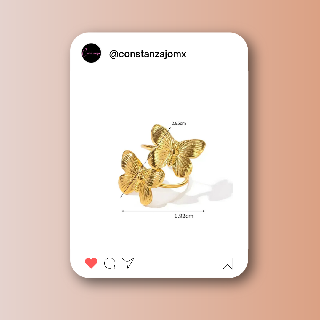 Anillo Libertad Dorado