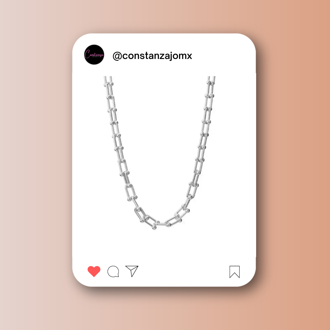 Collar Sugar Plateado