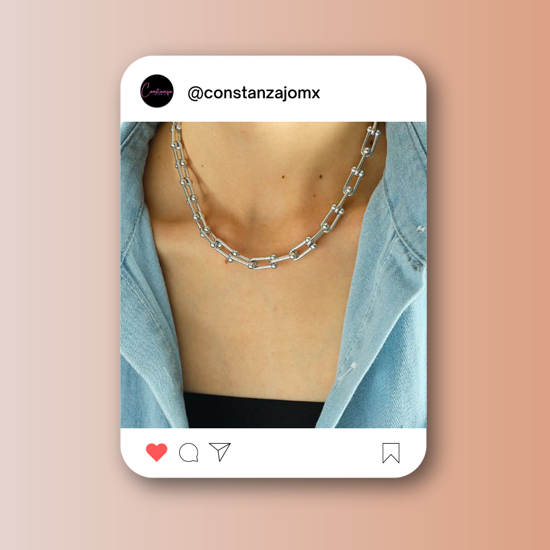 Collar Sugar Plateado