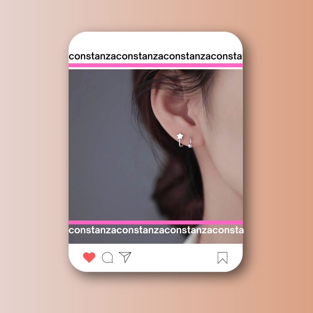 Aretes Mini Minimalistas