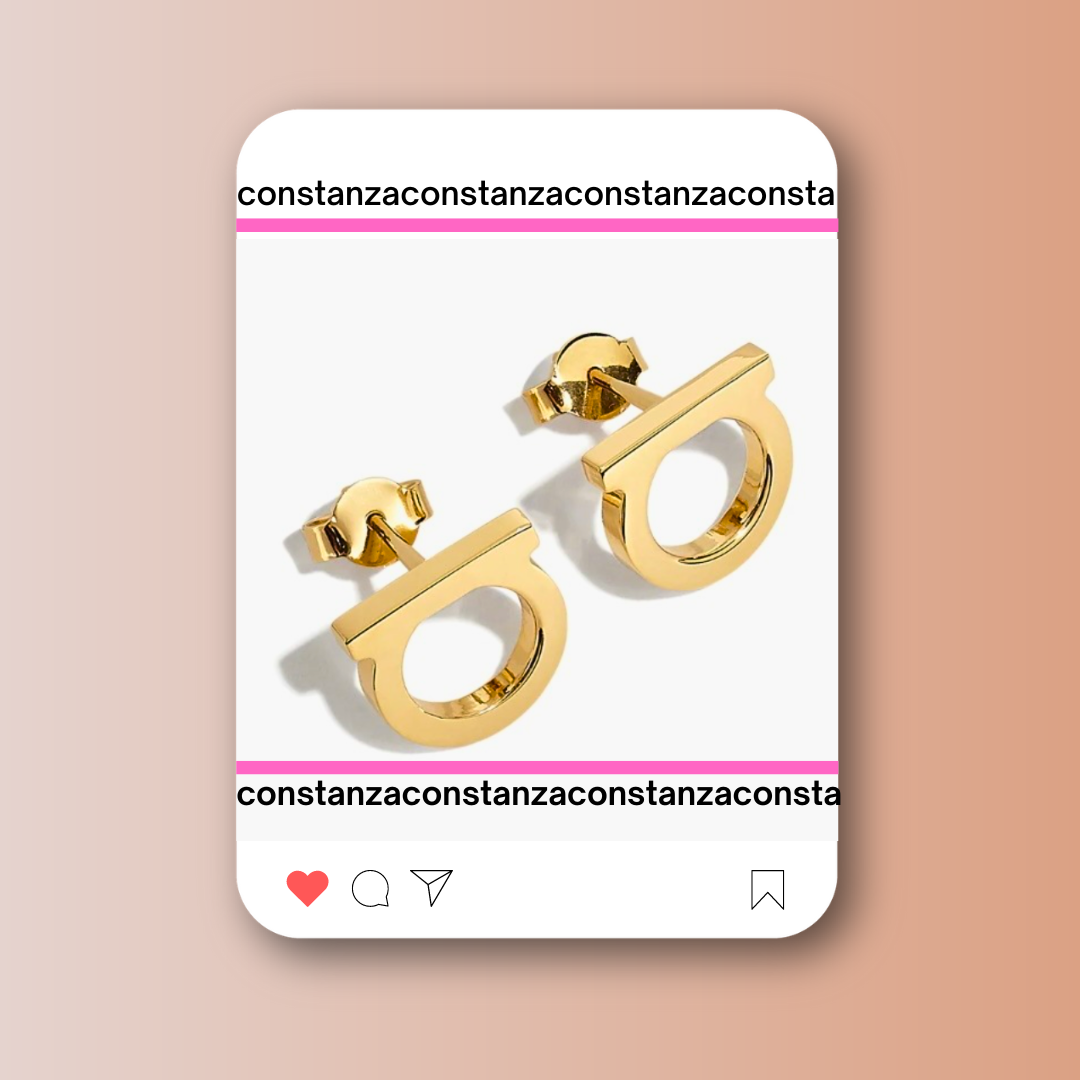 Aretes Ferra Dorados