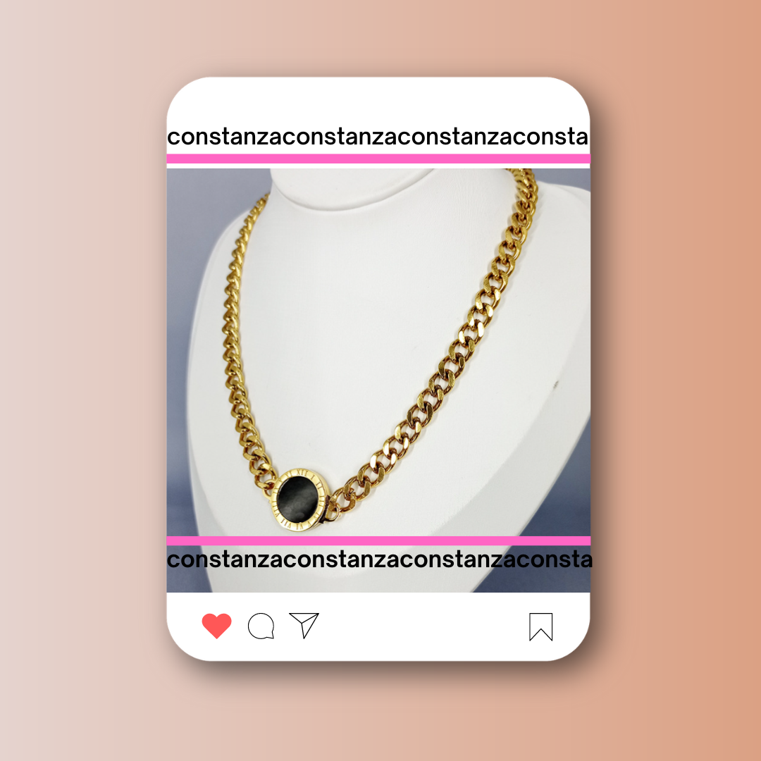Collar BV Dorado