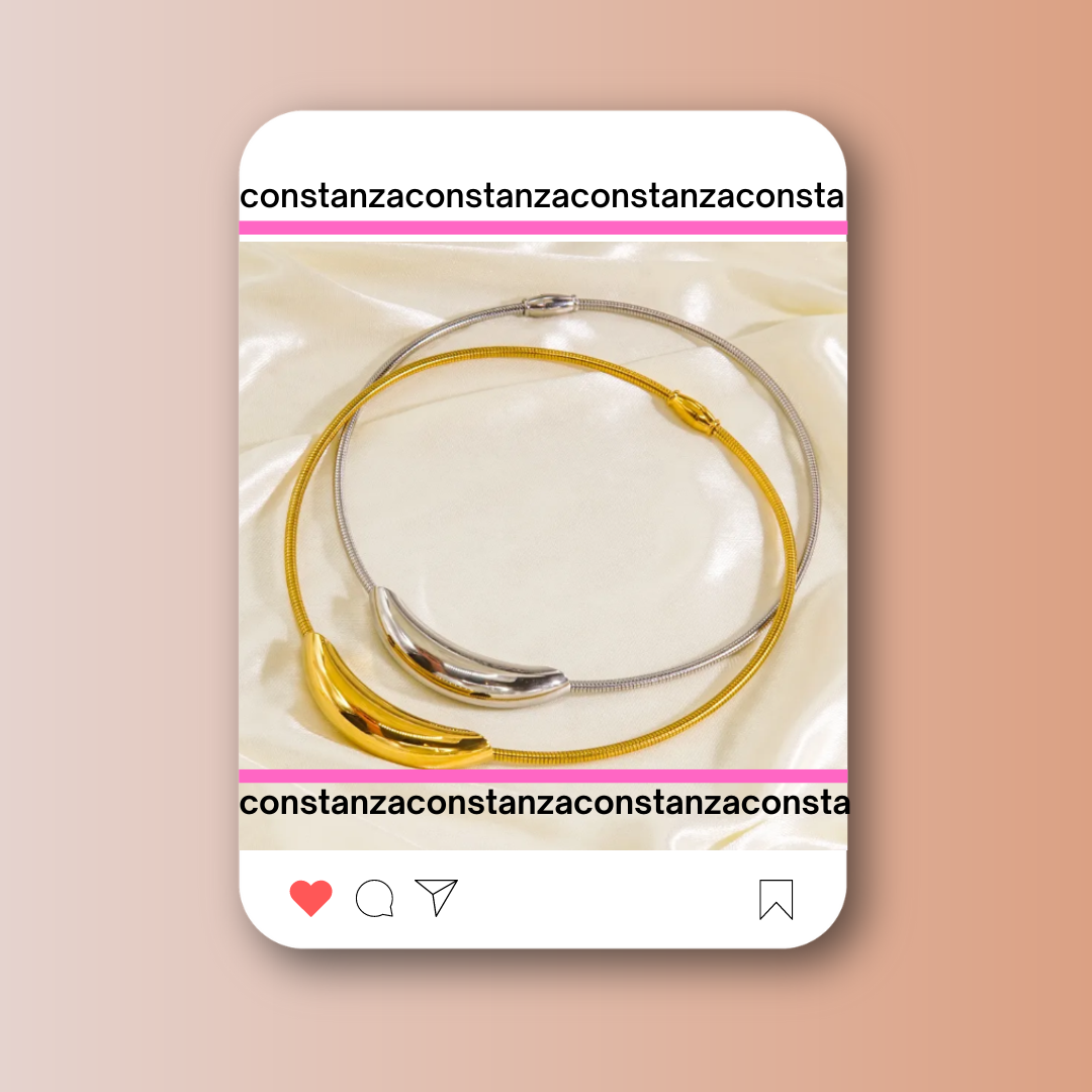 Gargantilla Dorada Chunk