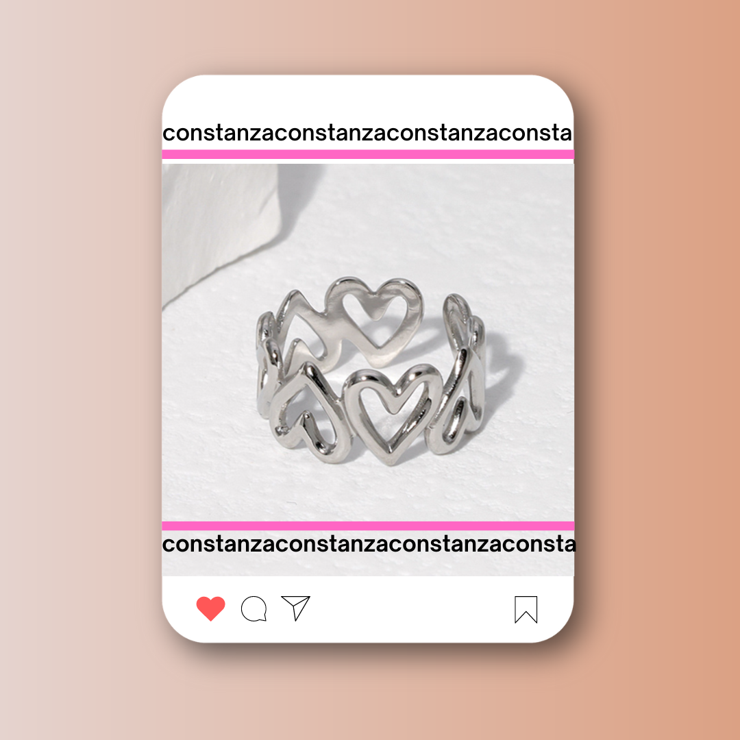 Anillo Loving You Plata