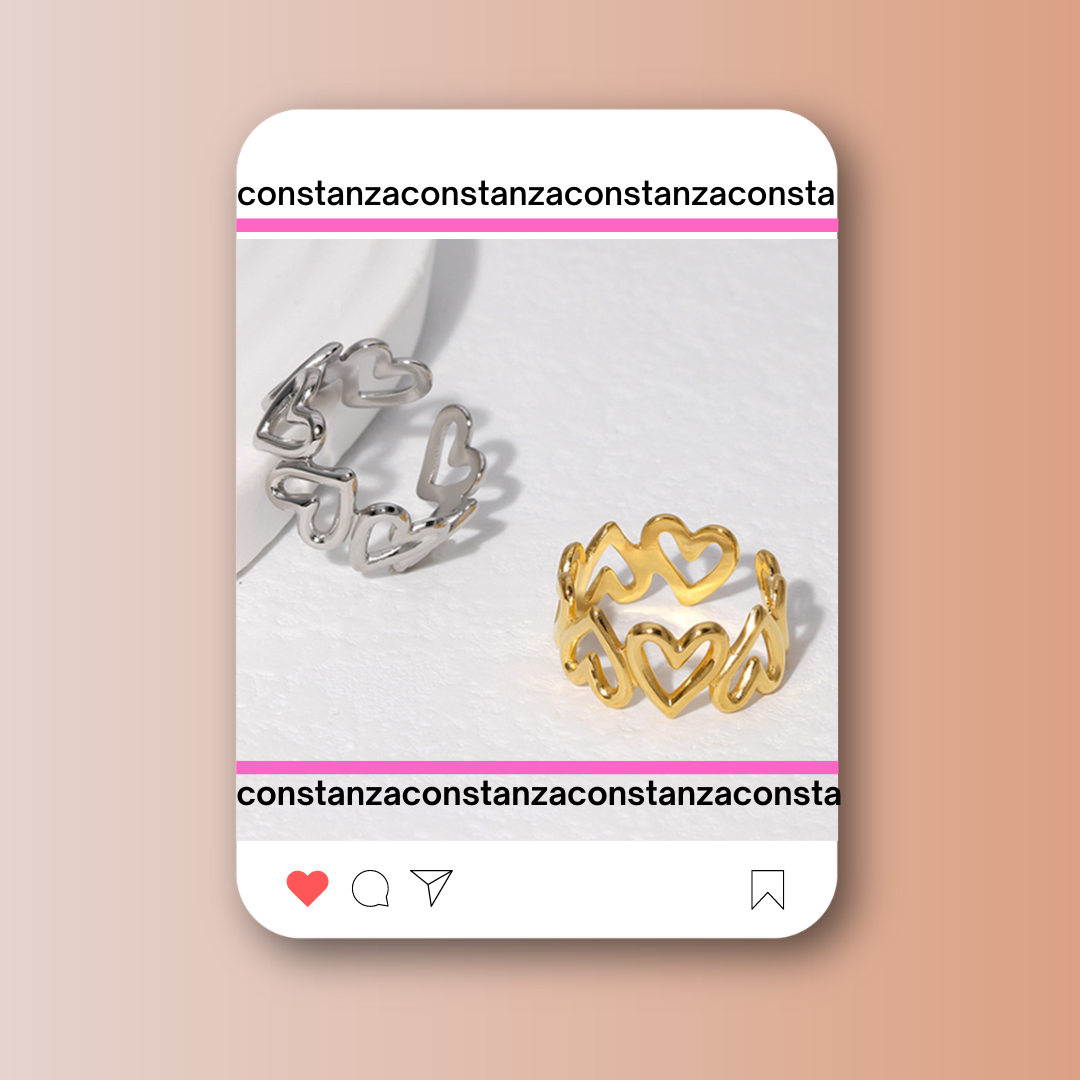 Anillo Loving You Plata