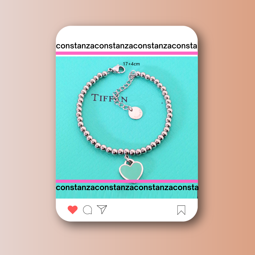 Pulsera Return Dije Verde Azulado