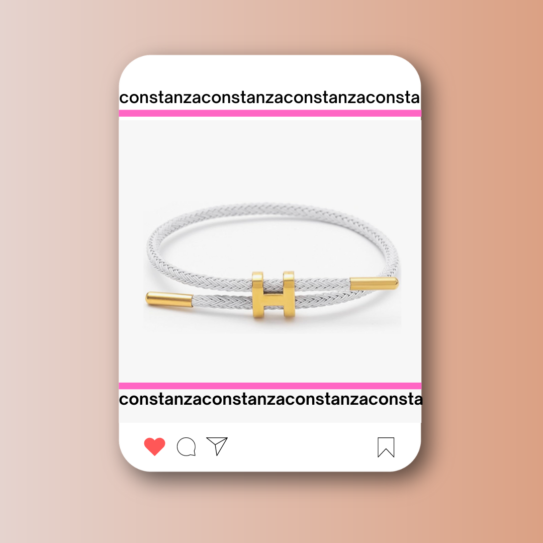 Pulsera H White