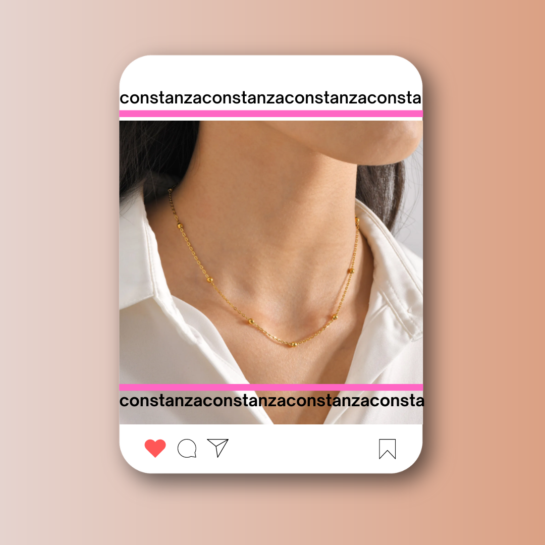 Collar Minimalista Chic!