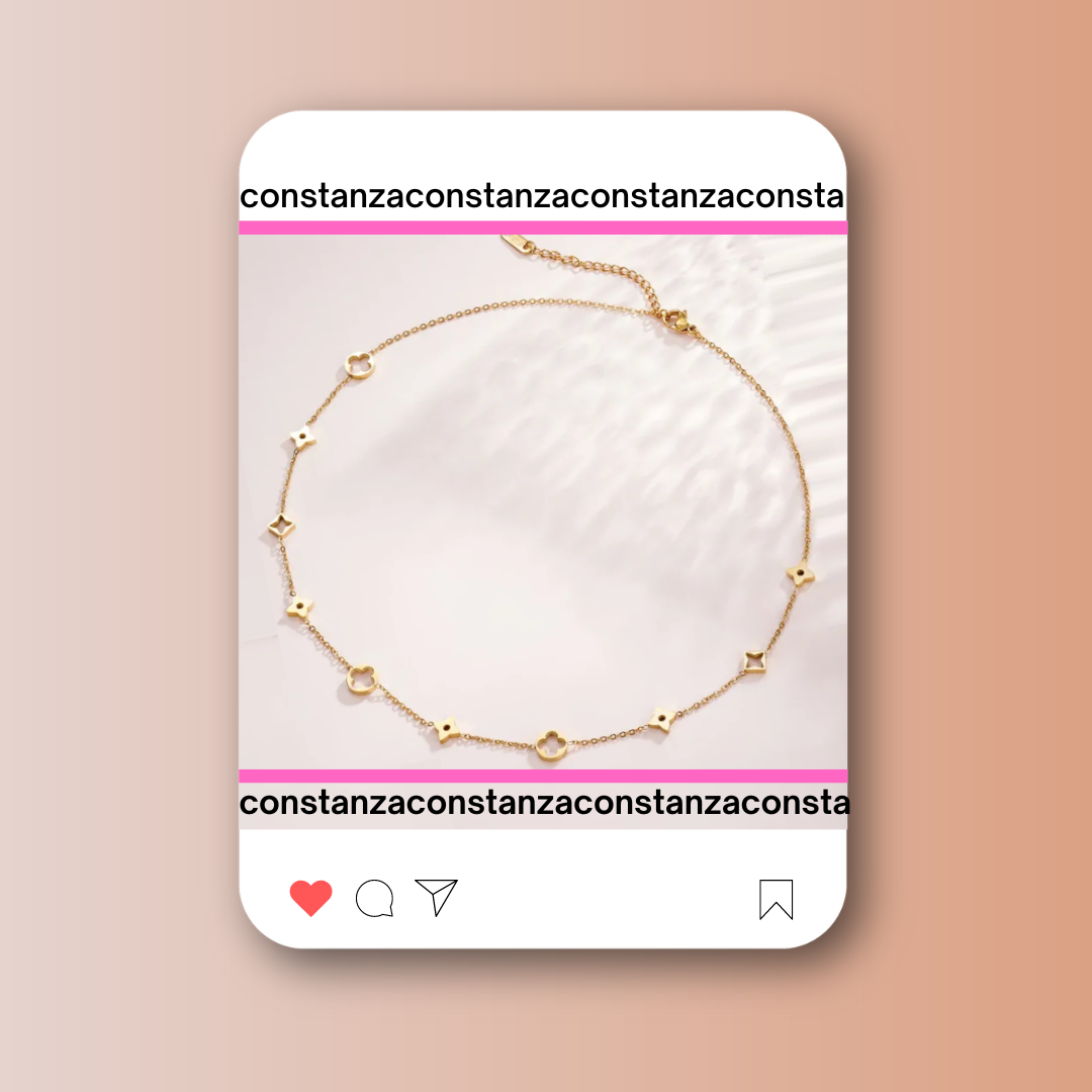 Collar Minimalista LV
