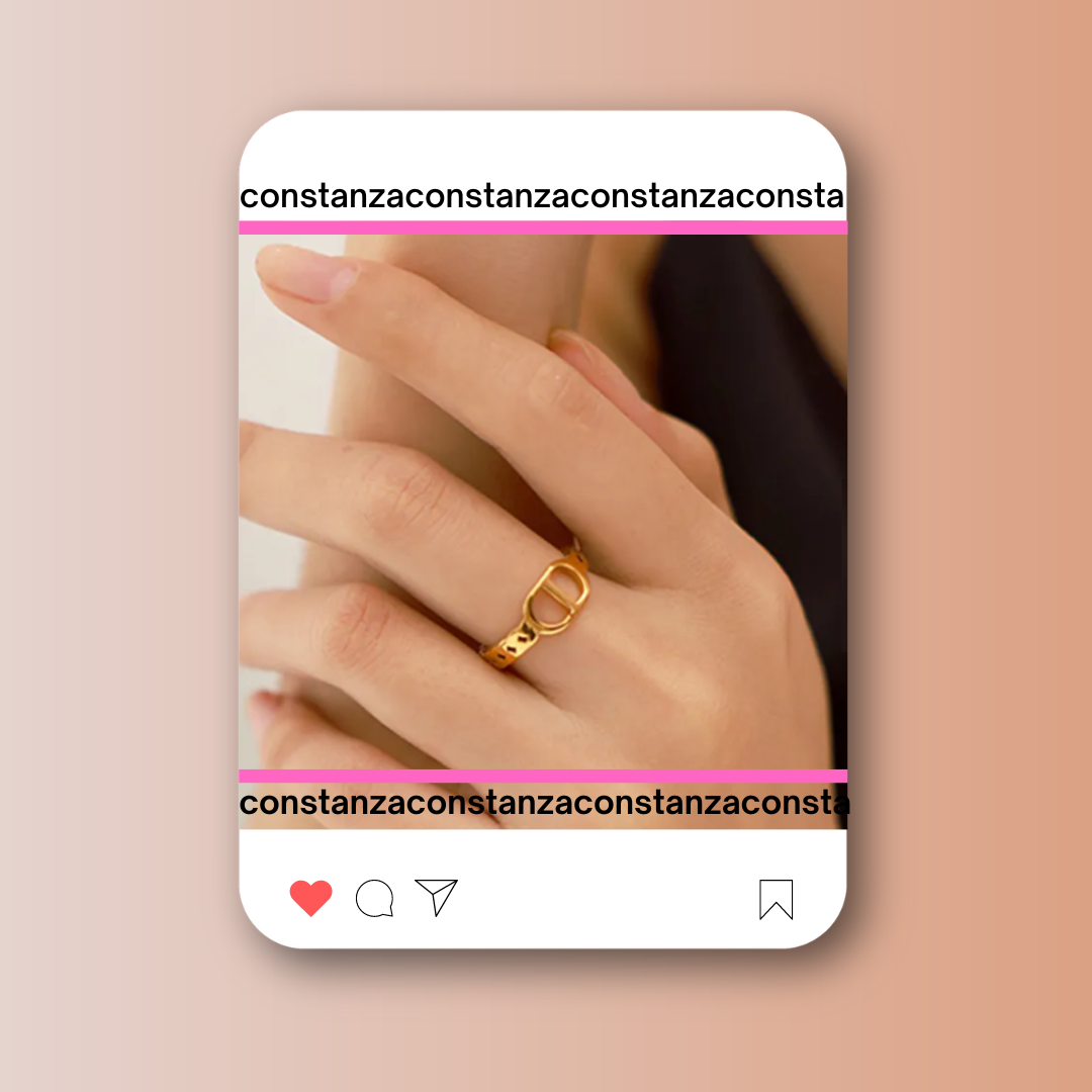Anillo CD Talla 8