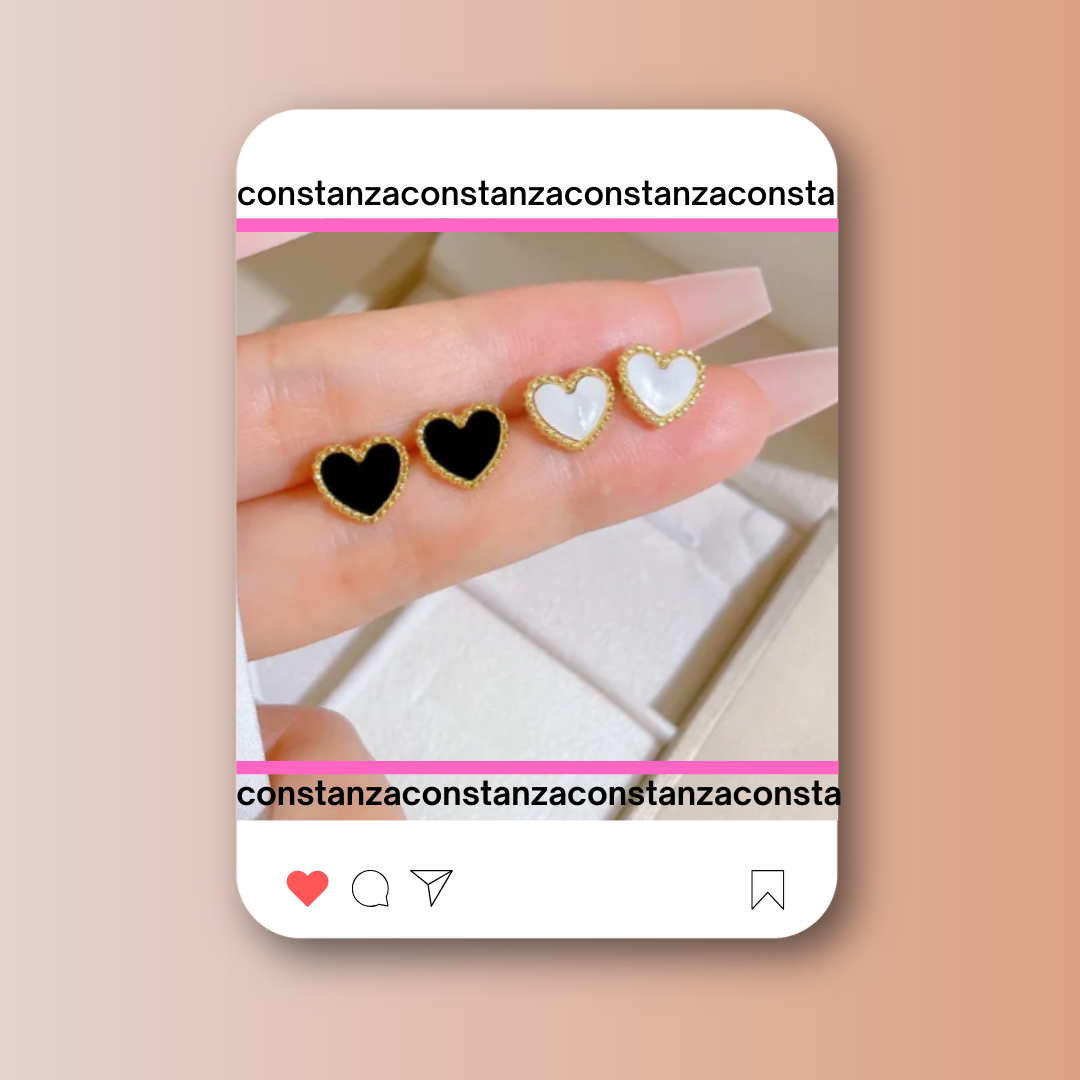 Aretes Mini Beats Blancos