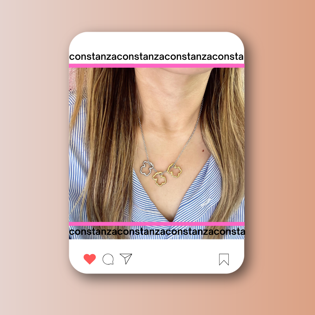 SET Collar y Aretes Ositos Dijes