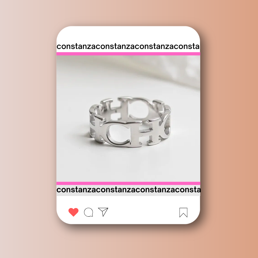 ANILLO CH PLATEADO Talla 7