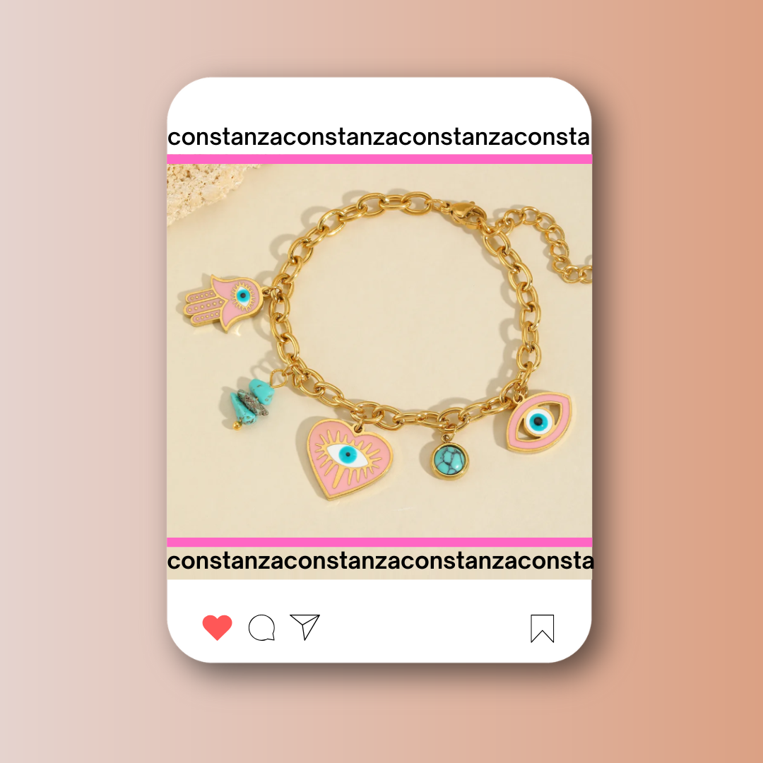 Pulsera Amuleto Pink