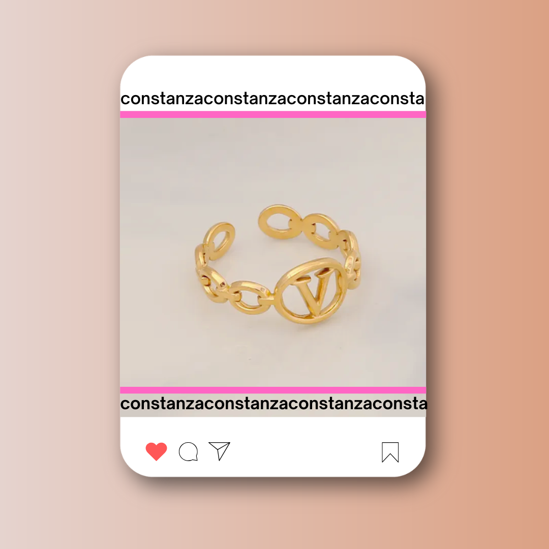 Anillo Valent Dorado