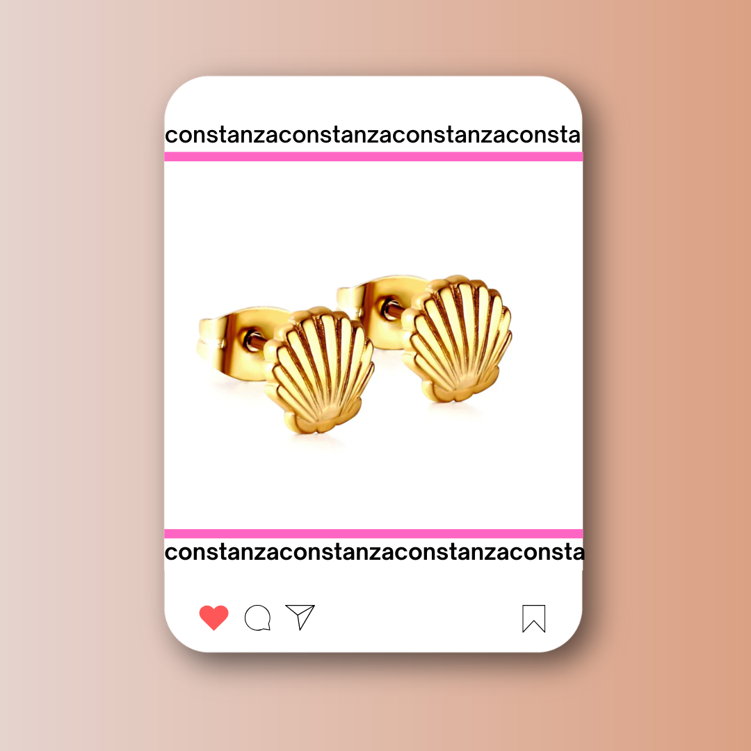 Aretes Mini Conchitas