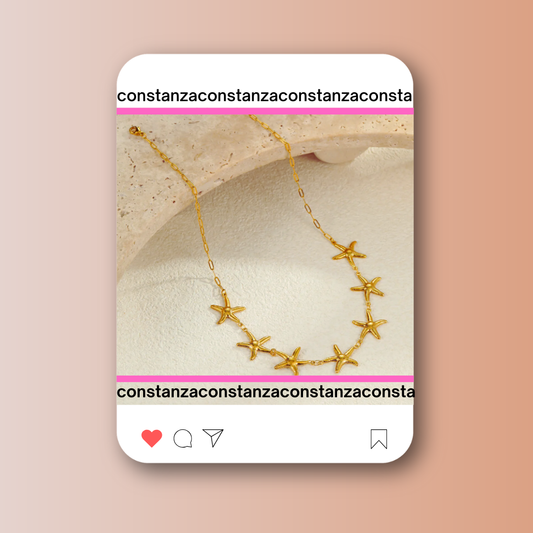 Collar Mar Estrellas