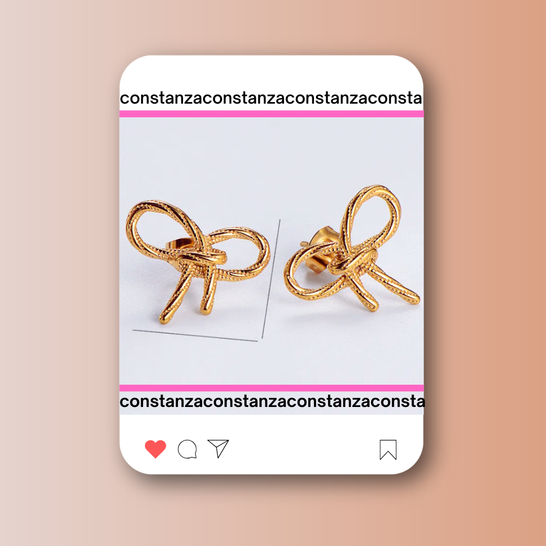 Aretes Coquette Gold