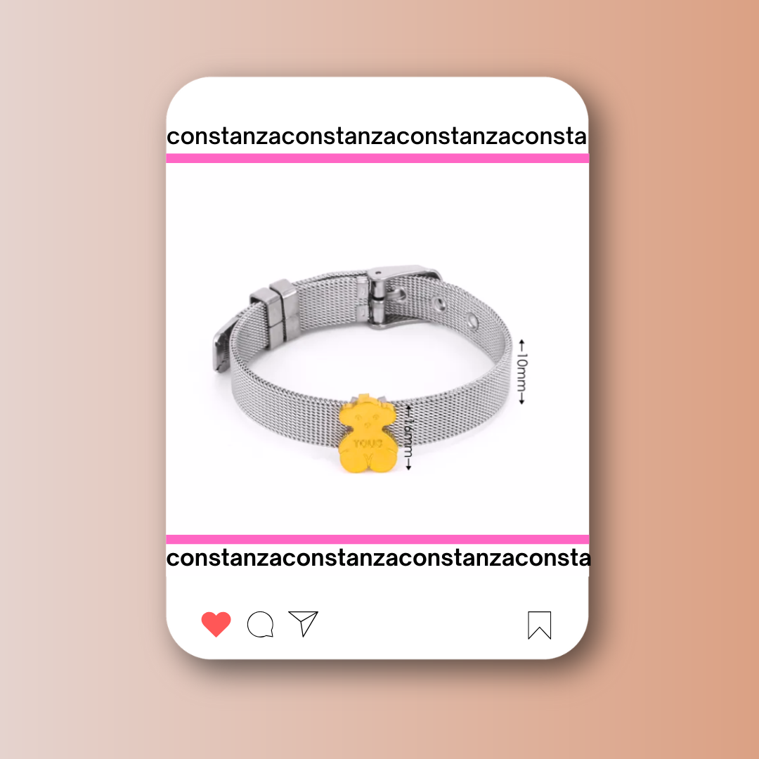 Brazalete Cinturón Osito