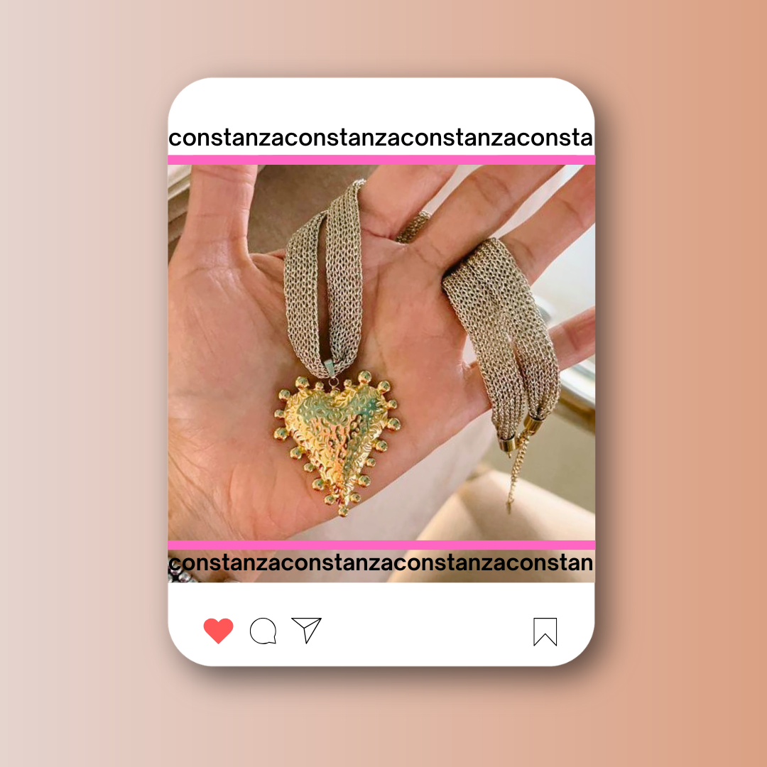 Collar Maxi Corazón Lock