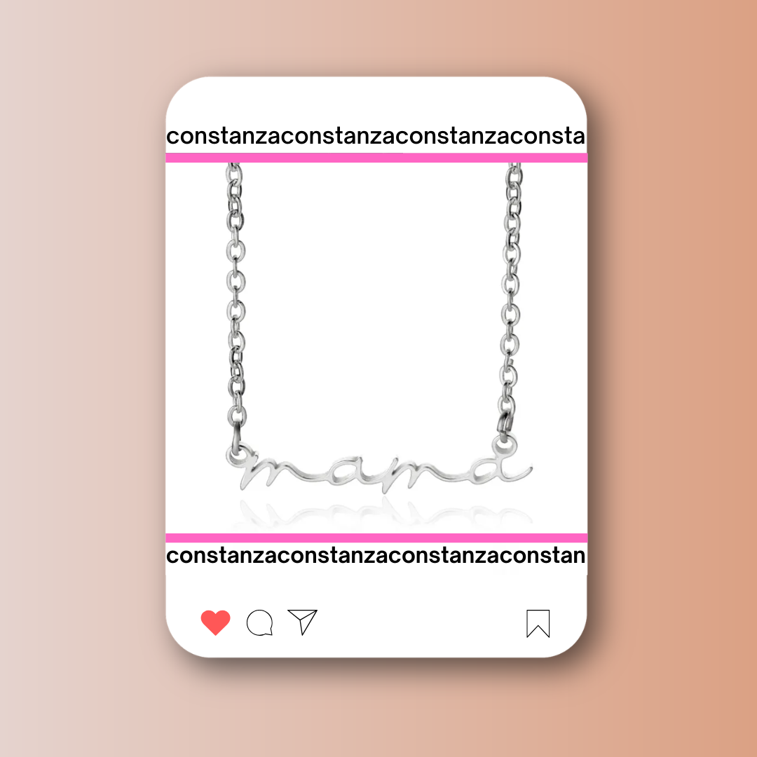 Collar Mamá Chic Silver