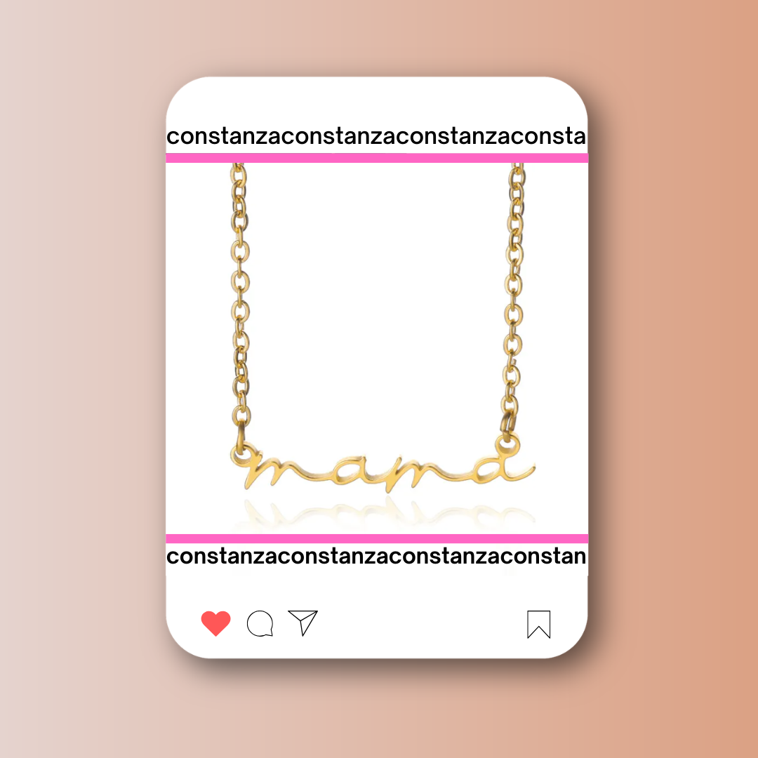 Collar Mamá Chic Gold