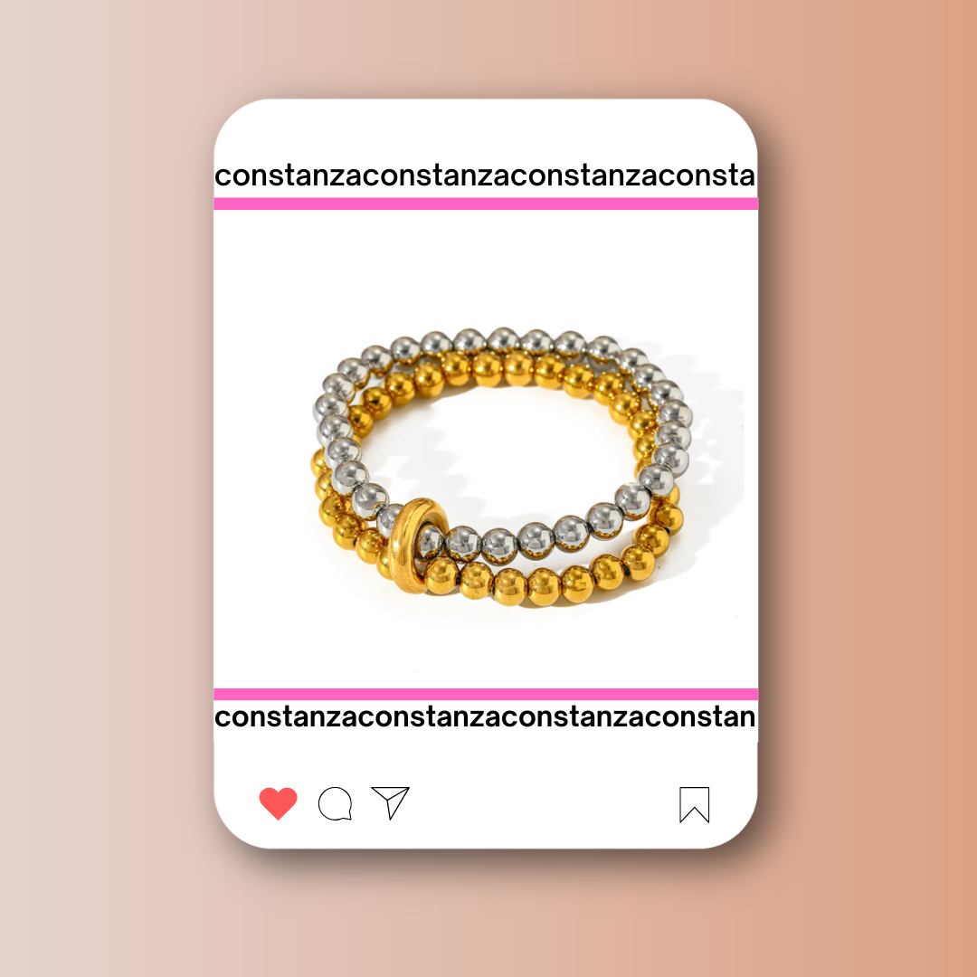 Pulsera Bicolor Sugar