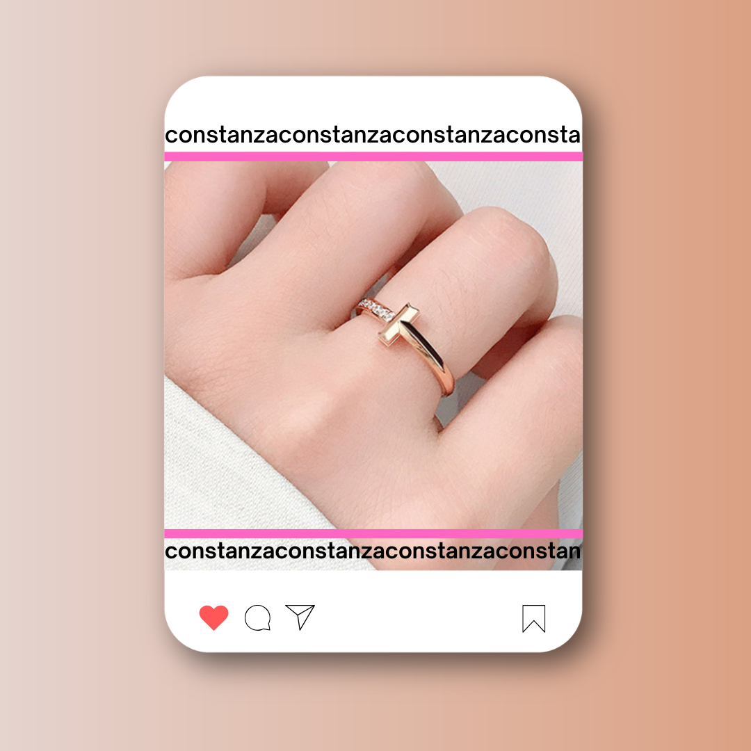 Anillo Tiff Oro Rosa Talla 7