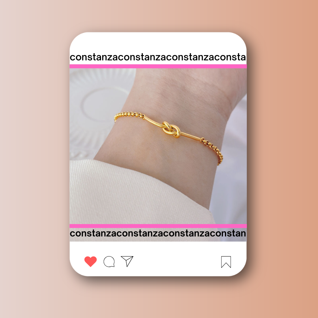 Pulsera Knot Gold