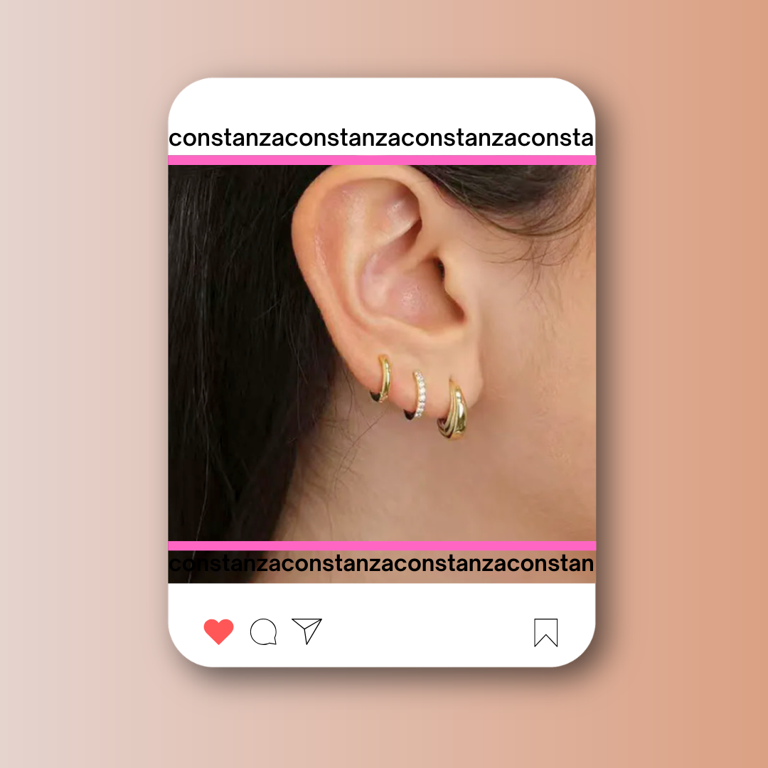 KIT 3 AROS CHIC