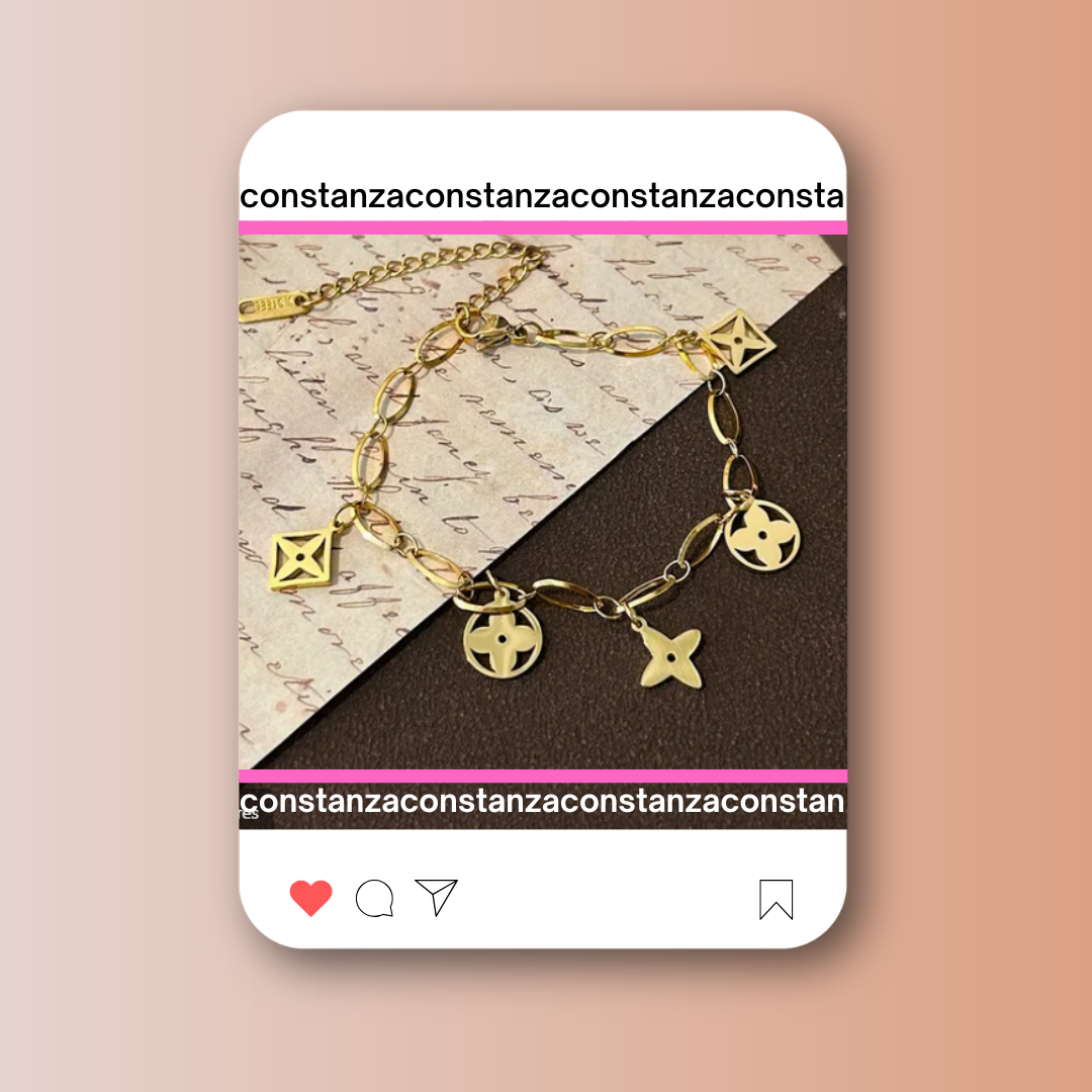 Pulsera Dijes Louis V