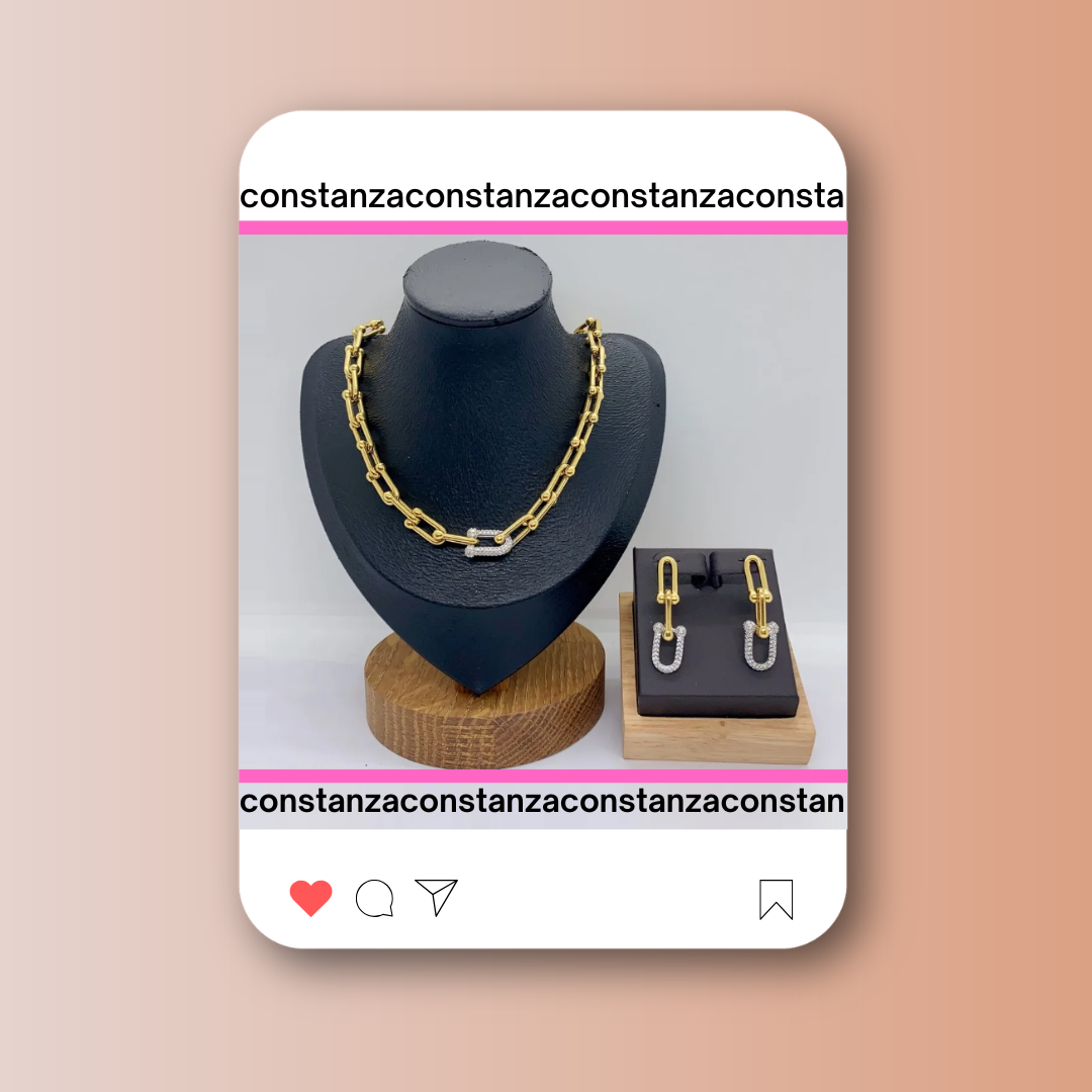Set Eslabones Tiff de Lujo
