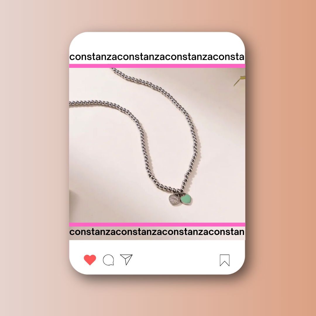 Collar Return Dije Verde