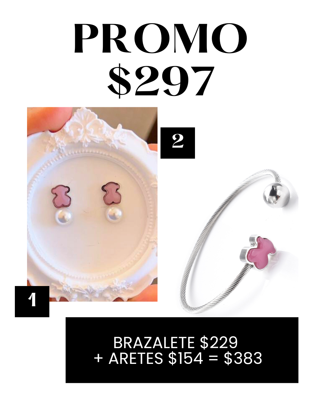 DUO OSITOS PINK
